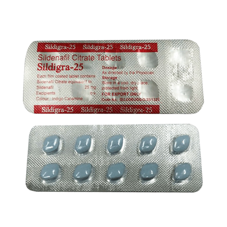 Sildenafil 25 mg 120 tabs