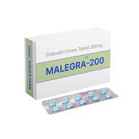 Malegra 200 mg 180 tabs