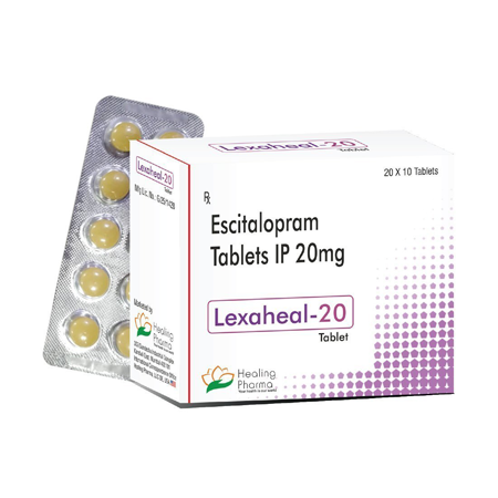 Escitalopram (Lexaheal)